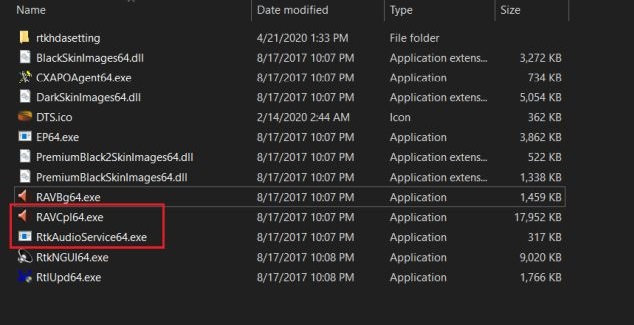 nhan-RtkAudioService64.exe- hay -RAVCpl64.exe -de-mo