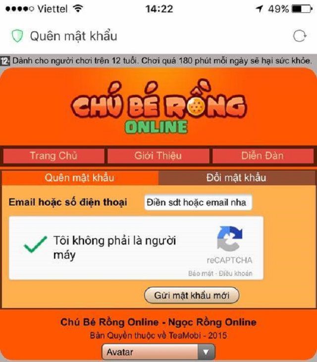 dien-so-dien-thoai-hoac-email-de-lay-mat-khau-ngoc-rong