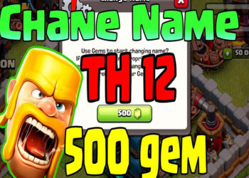 Bật mí cách đổi tên Clash of Clans nhanh trong 1 nốt nhạc